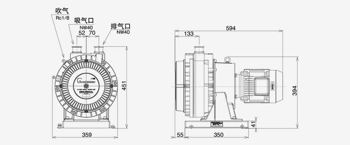 ISPC-1000無油渦旋式真空泵優(yōu)勢